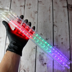 Гирлянда Сосулька Метеоритный дождь 3м х 50см 8 планок LED (мульти) Гирлянда Сосулька Метеоритный дождь 3м х 50см 8 планок LED (мульти)