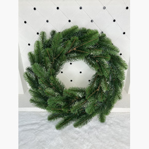 Віночок із литої гілочки Бельгійський з салатовими кінчиками