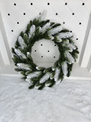 Віночок із литої гілочки Бельгійський з білими кінчиками