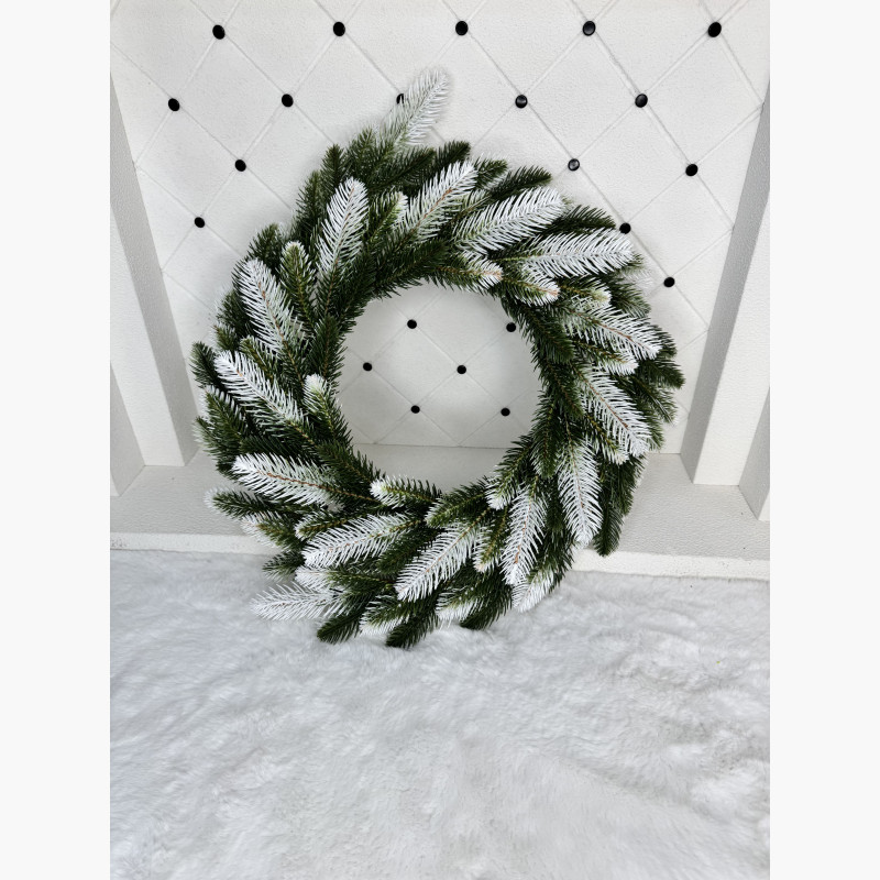 Віночок із литої гілочки Бельгійський з білими кінчиками