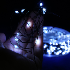 Гірлянда Роса 100м 1000 LED (біла, на зеленому) Гірлянда Роса 100м 1000 LED (біла, на зеленому)