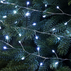 Гирлянда Роса Ёжик 30м 900 LED (белая) Гирлянда Роса Ёжик 30м 900 LED (белая)