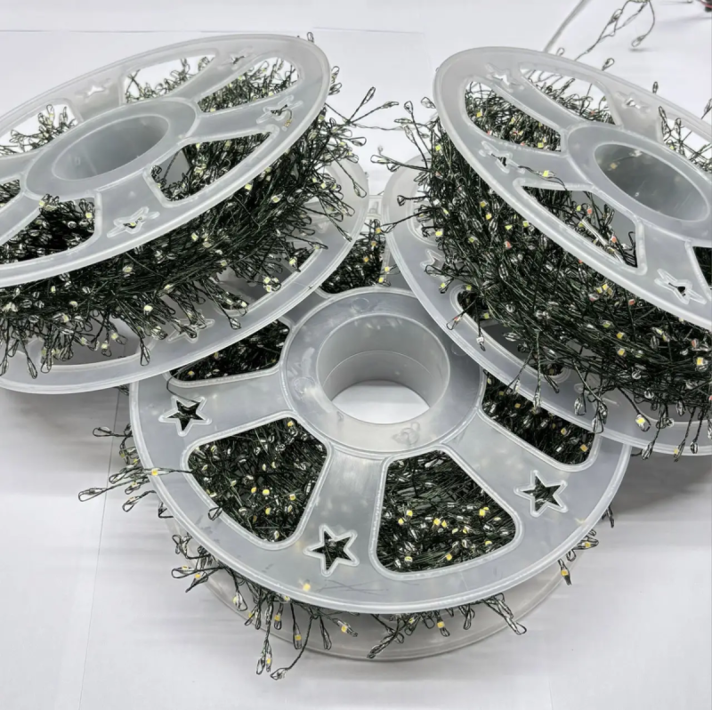 Гирлянда Роса Ёжик 30м 900 LED (мульти)