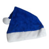 Різдвяна новорічна шапка текстиль 40х30см (синя)