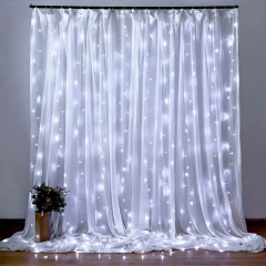 Гирлянда Роса штора 2х2м 200LED (белая)
