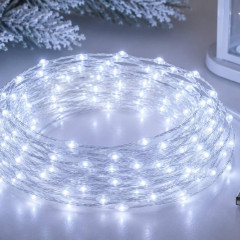 Гірлянда Роса 20 м USB, 200 LED, холодний білий Гірлянда Роса 20 м USB, 200 LED, холодний білий
