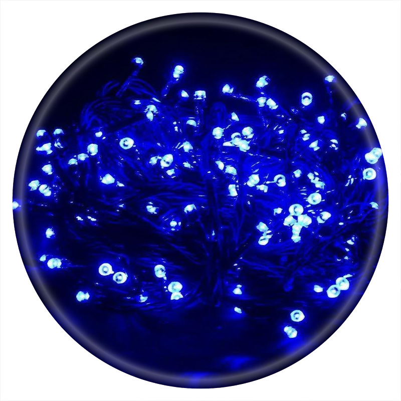 Гірлянда LED 100 (8м) Синій