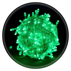 Гирлянда LED 300 (17м, белая) Зелёный
