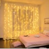 Гірлянда Водоспад 3х2м 320 LED (штора, тепло-біла)
