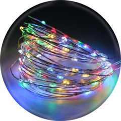 Гірлянда Роса (5м) 50 LED Різнокольорова