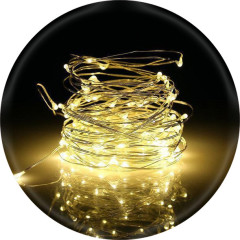 Гирлянда Роса (5м) 50 LED Тепло-белая