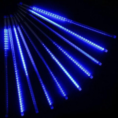 Гирлянда Сосулька Метеоритный дождь 3м х 50см 8 планок LED (синяя) Гирлянда Сосулька Метеоритный дождь 3м х 50см 8 планок LED (синяя)