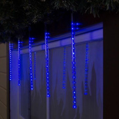 Гирлянда Сосулька Метеоритный дождь 3м х 50см 8 планок LED (синяя) Гирлянда Сосулька Метеоритный дождь 3м х 50см 8 планок LED (синяя)