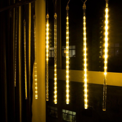 Гірлянда Бурулька Метеоритний дощ 3м х 50см 8 планок LED (тепло-біла) Гірлянда Бурулька Метеоритний дощ 3м х 50см 8 планок LED (тепло-біла)