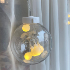 Гірлянда штора LED Куля в кулі 3х0.8м (тепло-біла)