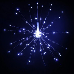 Гірлянда Феєрверк 5 пучків 500 Led 3м (синя)