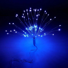 Гірлянда Феєрверк 5 пучків 500 Led 3м (синя)