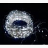 Гірлянда Роса 100м 1000 LED (біла, на білому)