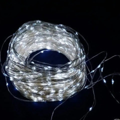 Гірлянда Роса 100м 1000 LED (біла, на білому) Гірлянда Роса 100м 1000 LED (біла, на білому)