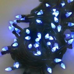 Гирлянда 500 LED Конус 28м (синий)