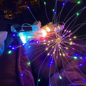 Гирлянда Фейерверк 5 пучков 500 Led 3м (мульти)