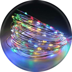 Гирлянда Роса (5м) 50 LED Разноцветная