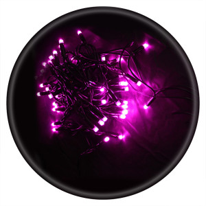 Гірлянда LED 300 (18м) Рожевий