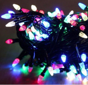 Гирлянда 100 LED Конус 8м (мульти)