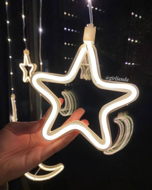 Гирлянда LED Звезда 3х1.5м