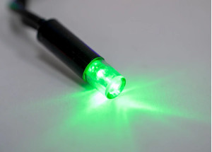 Гірлянда Бахрома LED 3x0.8м (мульти, на білому, з конектором)